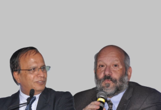 Jim Thompson, VP- Systems Software Development, and LNV Samy, Global Leader, SSD Program Management Office, Unisys Corporation